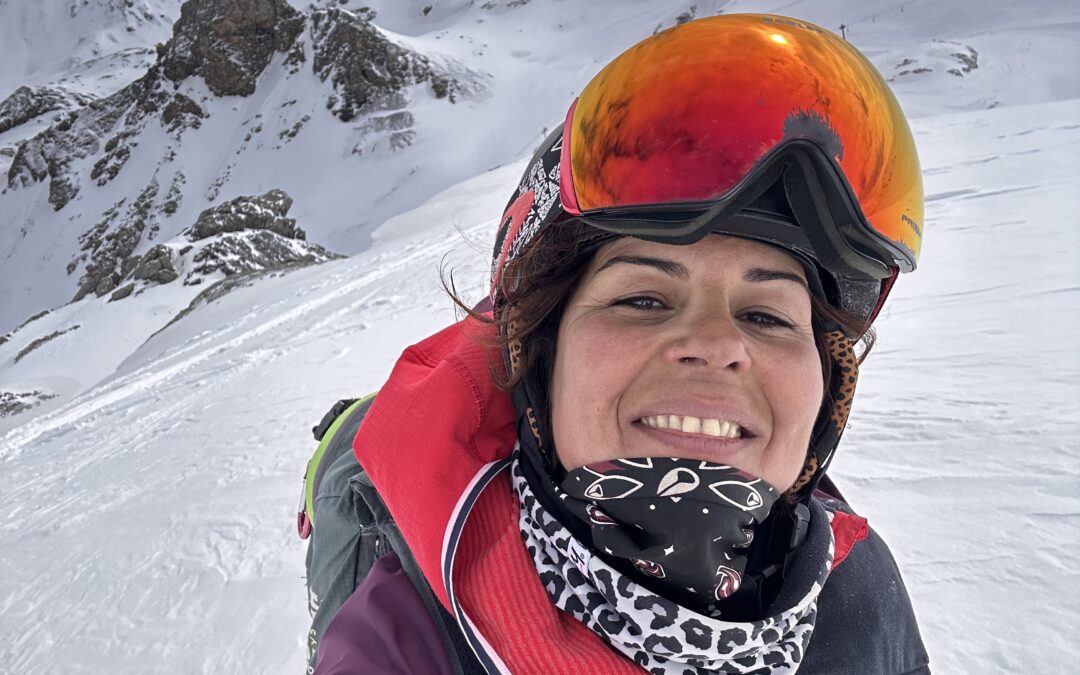 Sarah Ostermann professeur de yoga et monitrice de ski
